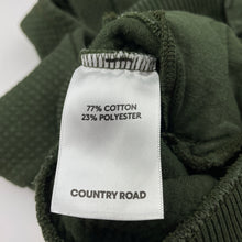 Load image into Gallery viewer, Boys Country Road, dark green zip hoodie sweater, wash fade, FUC, size 1,  