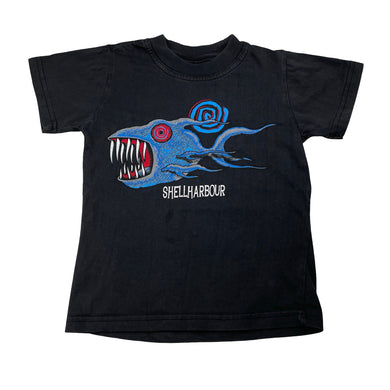 Boys TEEZ, cotton tee / top, fish, GUC, size 4,  
