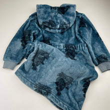 Load image into Gallery viewer, Boys Marvel, Spiderman fleece dressing gown / bath robe, FUC, size 6,  