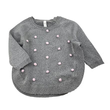 Load image into Gallery viewer, Girls Dymples, metallic knit sweater / jumper, GUC, size 2,  