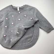 Load image into Gallery viewer, Girls Dymples, metallic knit sweater / jumper, GUC, size 2,  