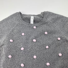 Load image into Gallery viewer, Girls Dymples, metallic knit sweater / jumper, GUC, size 2,  