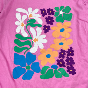 Girls Target, organic cotton long sleeve tee / top, FUC, size 14,  