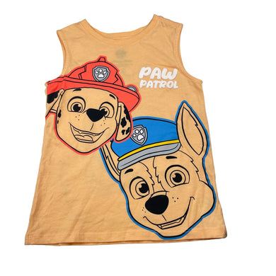 Boys Nickelodeon, Paw Patrol cotton tank top, EUC, size 4,  