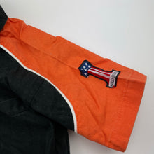 Load image into Gallery viewer, Boys HARLEY-DAVIDSON, black &amp; orange cotton short sleeve shirt, GUC, size 3,  