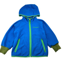 Load image into Gallery viewer, Boys Columbia, fleece zip hoodie sweater / jacket, FUC, size 4-5,  