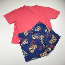 Load image into Gallery viewer, Girls Nickelodeon, Paw Patrol cotton pyjama top &amp; shorts, GUC, size 4,  
