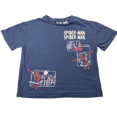 Boys Marvel, Spiderman cotton pyjama tee / top, GUC, size 4,  