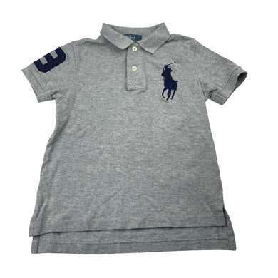 Boys Polo by Ralph Lauren, cotton polo shirt top, large pony, GUC, size 4,  