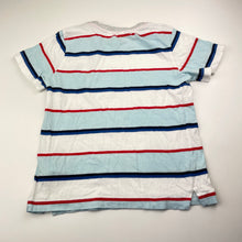 Load image into Gallery viewer, Boys Milkshake, striped cotton tee / top, dinosaur, FUC, size 5,  
