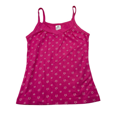 Girls Target, pink cotton singlet top, EUC, size 7,  