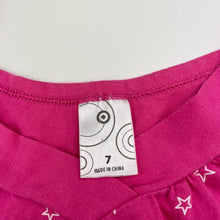 Load image into Gallery viewer, Girls Target, pink cotton singlet top, EUC, size 7,  
