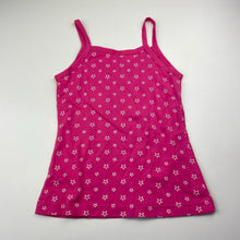 Load image into Gallery viewer, Girls Target, pink cotton singlet top, EUC, size 7,  