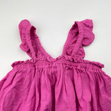 Load image into Gallery viewer, Girls Target, pink viscose / linen summer top, EUC, size 2,  