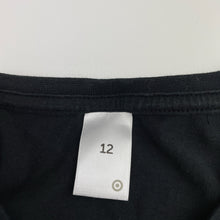 Load image into Gallery viewer, Boys Target, black cotton long sleeve tee / top, EUC, size 12,  