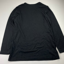 Load image into Gallery viewer, Boys Target, black cotton long sleeve tee / top, EUC, size 12,  