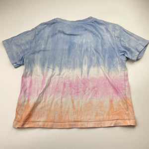 Girls Piping Hot, tie dyed cotton tee / top, GUC, size 8,  