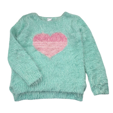 Girls Target, soft feel fluffy sweater / jumper, EUC, size 6,  