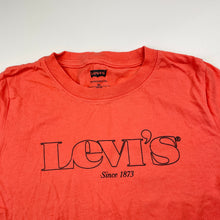 Load image into Gallery viewer, Unisex Levis, coral cotton tee / top, EUC, size 8,  