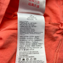 Load image into Gallery viewer, Unisex Levis, coral cotton tee / top, EUC, size 8,  