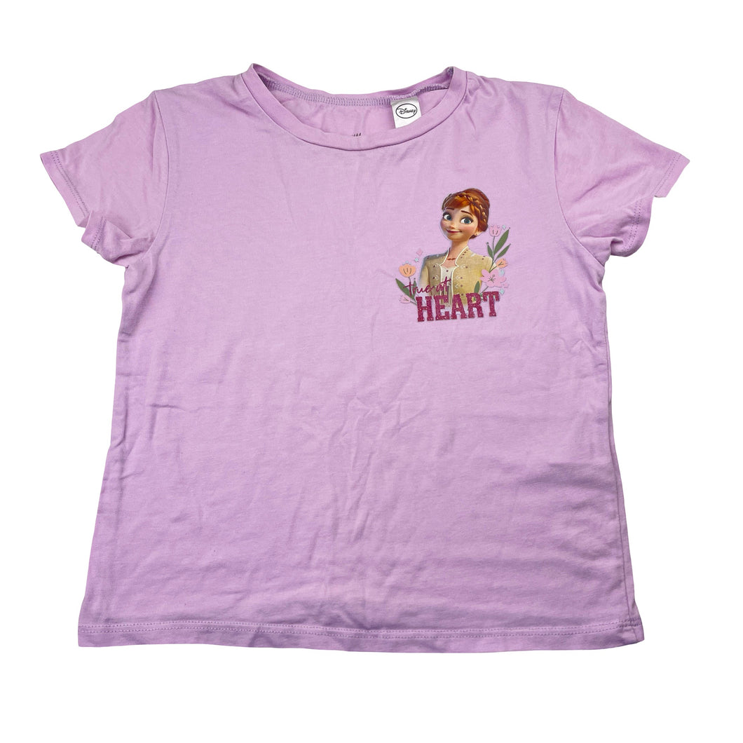 Girls H&M, Disney Frozen Anna cotton tee / top, GUC, size 5-6,  
