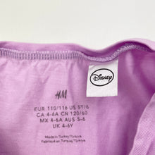Load image into Gallery viewer, Girls H&amp;M, Disney Frozen Anna cotton tee / top, GUC, size 5-6,  