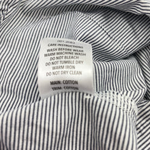 Load image into Gallery viewer, Boys Peter Morrissey, striped cotton short sleeve shirt, EUC, size 5,  