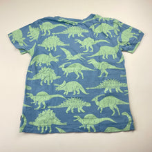 Load image into Gallery viewer, Boys Target, organic cotton tee / top, dinosaurs, FUC, size 4,  