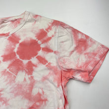 Load image into Gallery viewer, Girls Piping Hot, tie dyed cotton tee / top, GUC, size 14,  