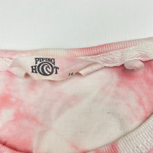 Load image into Gallery viewer, Girls Piping Hot, tie dyed cotton tee / top, GUC, size 14,  