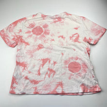 Load image into Gallery viewer, Girls Piping Hot, tie dyed cotton tee / top, GUC, size 14,  