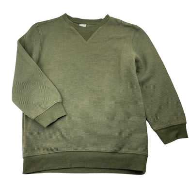 Boys Anko, khaki ribbed top / lightweight sweater, FUC, size 8,  