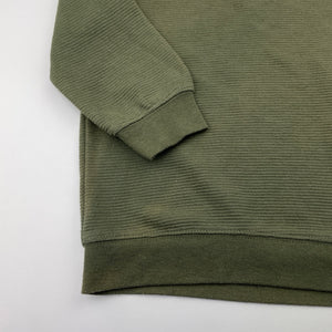 Boys Anko, khaki ribbed top / lightweight sweater, FUC, size 8,  