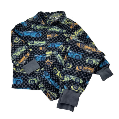 Boys Target, flannel cotton winter pyjamas, cars, GUC, size 4,  