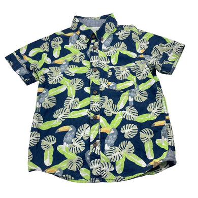 Boys Target, lightweight cotton short sleeve shirt, EUC, size 4,  