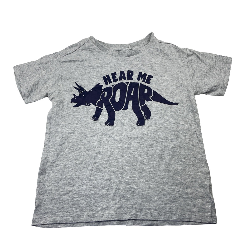 Boys Anko, cotton tee / top, dinosaur, GUC, size 5,  
