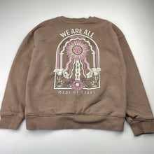 Load image into Gallery viewer, Girls Target, fleece lined sweater / jumper, flower, GUC, size 9,  