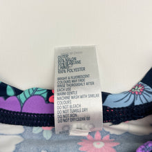 Load image into Gallery viewer, Girls Anko, colourful floral rashie / swim top, EUC, size 10,  