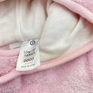 Girls DIsney, Bambi Thumper fleece coverall / romper, light mark inside hood, FUC, size 0000,  