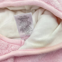 Load image into Gallery viewer, Girls DIsney, Bambi Thumper fleece coverall / romper, light mark inside hood, FUC, size 0000,  