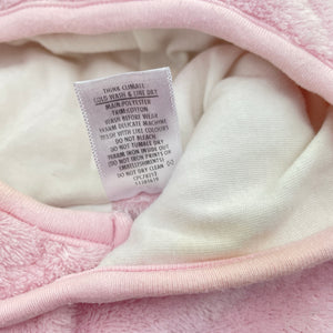 Girls DIsney, Bambi Thumper fleece coverall / romper, light mark inside hood, FUC, size 0000,  