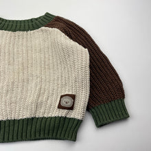 Load image into Gallery viewer, Boys David Jones, knitted cotton sweater / jumper, GUC, size 0,  