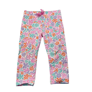 Girls Piping Hot, fleece lined leggings / bottoms, elasticated, Inside leg: 29.5cm, EUC, size 2,  