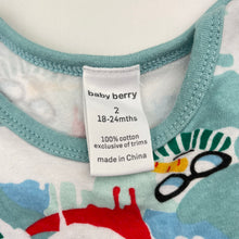 Load image into Gallery viewer, Unisex Baby Berry, cotton Christmas bodysuit / romper, FUC, size 2,  