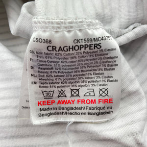 Boys CRAGHOPPERS, lightweight long sleeve tee / top, FUC, size 5-6,  