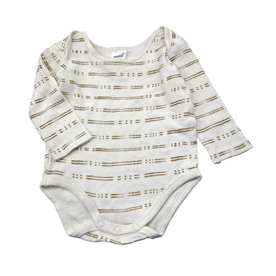 Unisex Anko, cotton bodysuit / romper, GUC, size 00,  