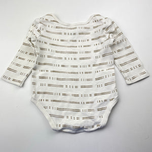 Unisex Anko, cotton bodysuit / romper, GUC, size 00,  