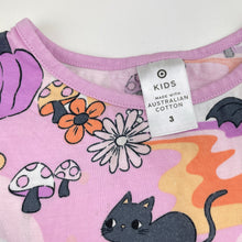 Load image into Gallery viewer, Girls Target, cotton Halloween dress, marks on front, FUC, size 3, L: 50cm
