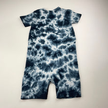 Load image into Gallery viewer, Unisex Cotton On, stretchy tie dyed romper, FUC, size 1,  