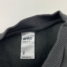 Load image into Gallery viewer, Boys Anko, grey fleece lined sweater / jumper, GUC, size 2,  